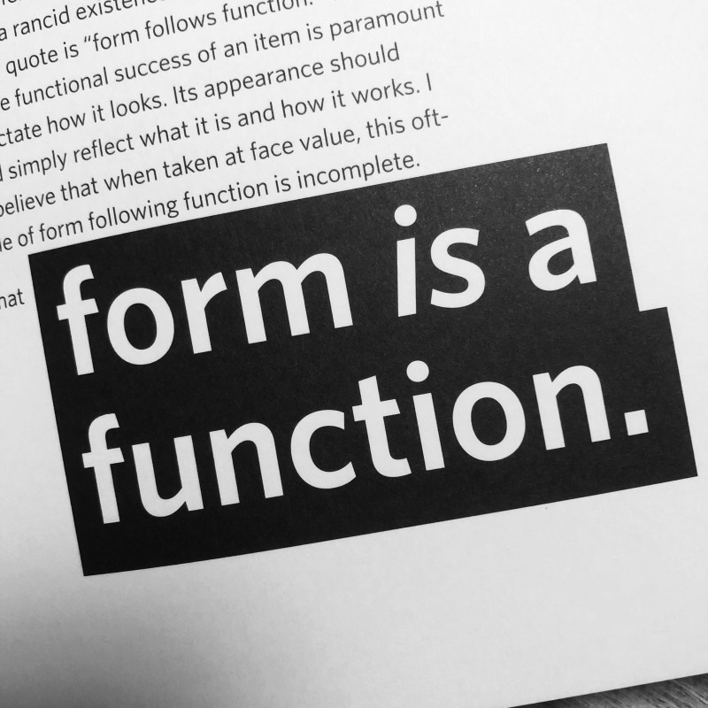 Screenshot of About Design: Insights and Provocations for Graphic Design Enthusiasts by Gordon Salchow
